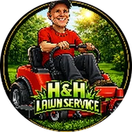H&H Lawn Service logo